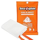 SecuCaptain Emergency Fire Blanket for Home and