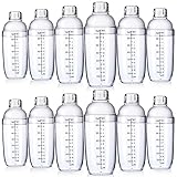 Lallisa 12 Pcs Plastic Cocktail Shaker Drink Mixer
