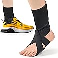 Eclypse Therapy AFO Foot Drop Brace: Comfortable Day & Night Support, Usable with Shoes or Barefoot - Soft AFO for Men & Women, helps Plantar Fasciitis, Stroke Recovery, TBI, ALS, MS (Left)