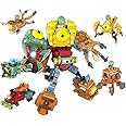 JHESAO 1 PCS Plants and Zombies Toys Assembly Action Figures PVZ Assemblable Toys Set 1 2 Series Great Gifts for Kids and Fans,Birthday and Christmas Party New
