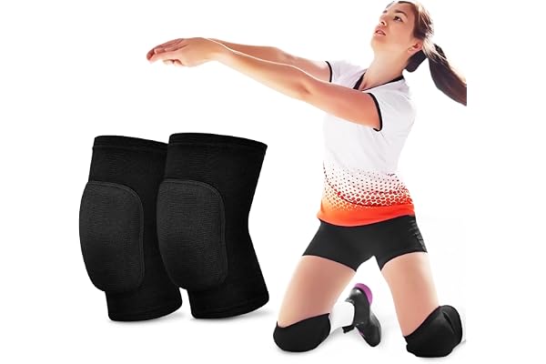 Volleyball Knee Pads - Knee Pads Volleyball with Thick 3D Foam Volleyball Knee Pads Women Men Youth for Volleyball Basketball