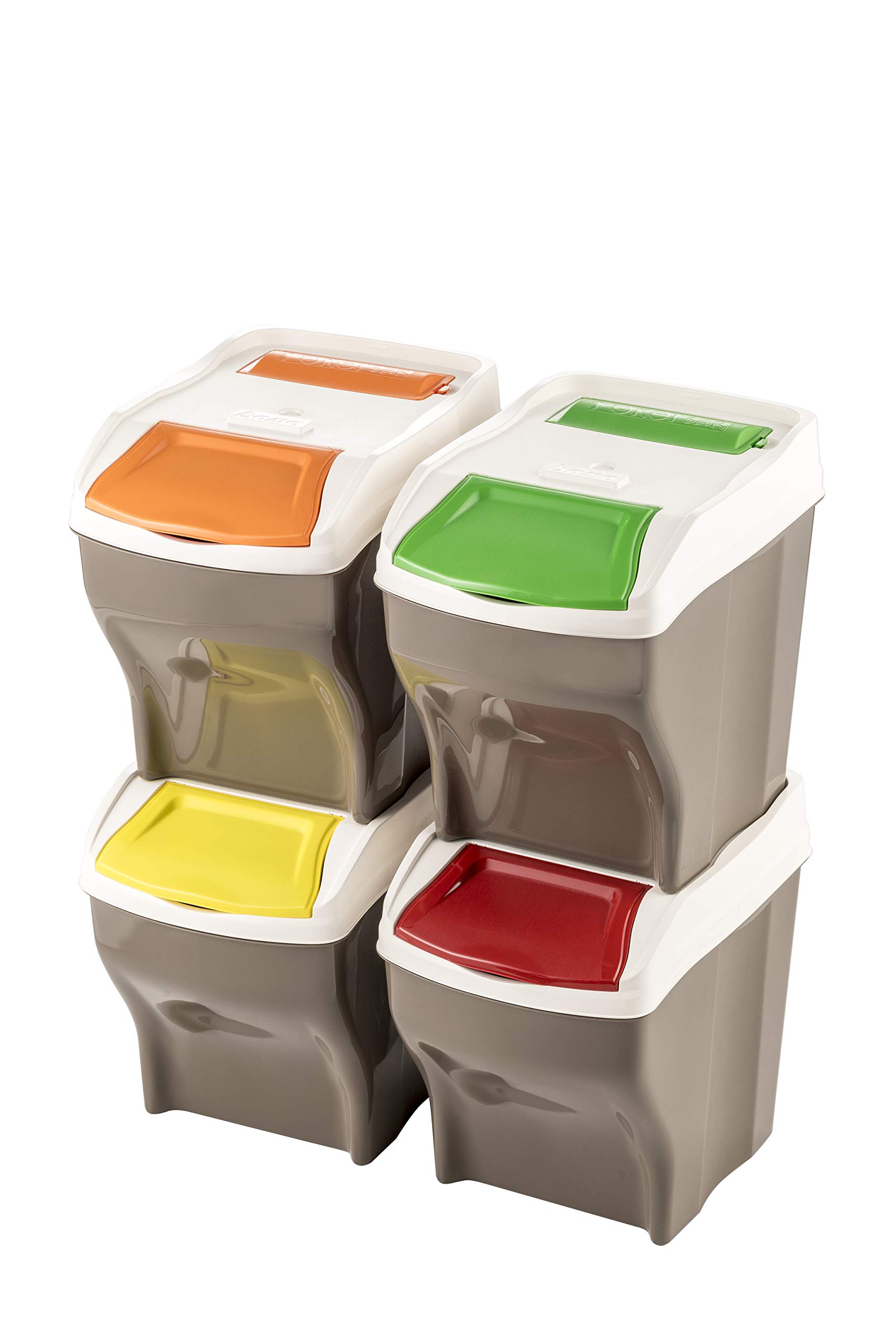 Poker Bin Plus Set 4 x 27 Litres