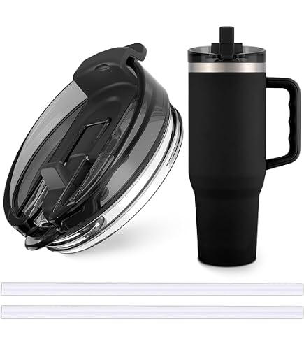 Stanley 40oz Replacement Lid - Leakproof Straw Cover For Quencher H2.0/1.0 Tumblers, BPA-Free, Lotus Root Pink