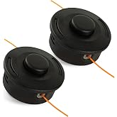 BlueStars 2 Pcs 25-2 Trimmer Head 4002 710 2191 - Compatible with Stihl FS55 FS55R FS56 FS56RC FS70 FS70R FS80 FS85 FS90 FS90R FS91R FS94R FS100RX FS110 FS111R FS111RX FS120 Weed Eater 4002 710 2108