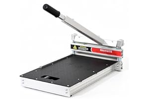 MAIHUITE Laminate Floor Cutter 13", Cuts Laminate, Engineered Hardwood, Vinyl Plank,LVT,LVP, SPC, WPC,VCT,Siding,& More;Meet Angle Cutting,Cuts up to 16 mm thick
