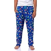 Disney Toy Story Men's AOP Character Design Adult Lounge Sleep Pajama Pants with Drawstring Elastic Waistband