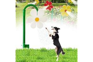 Crazy Daisy Sprinkler - 360° Rotating Dancing Flower Water Sprinkler for Lawn & Garden, Fun Irrigation Tool for Yard Watering