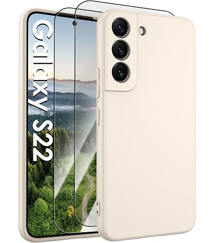 Amazon.com: WOGROO for Samsung Galaxy S22 Case White, Scratch 