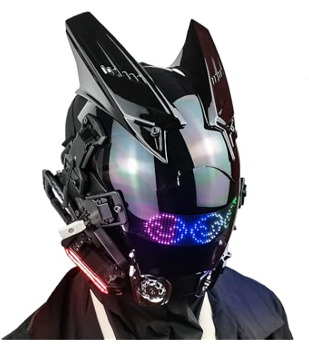 Breathing Pattern Batman LED Helmet Lights - Flexible DIY Kit For Cosplay & Mask Mods, Red Light - View #10