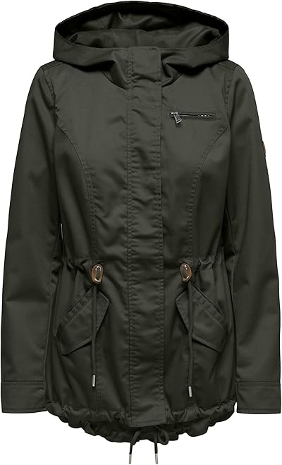 ONLY Damen Onllorca Life Canvas Parka Cc OTW