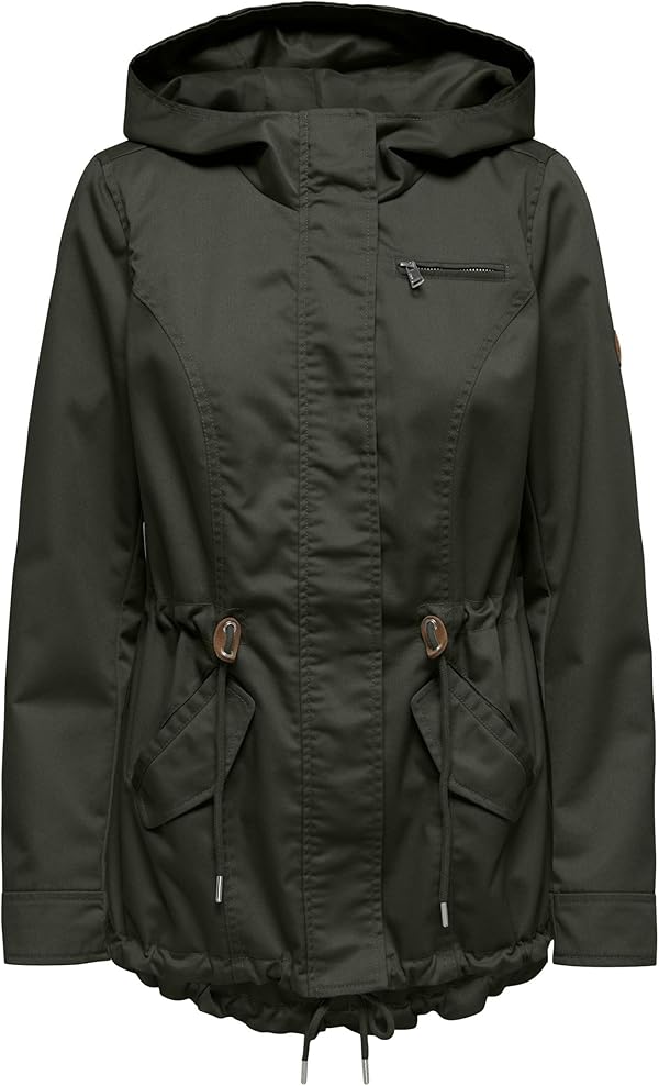 ONLY Damen Onllorca Life Canvas Parka Cc OTW