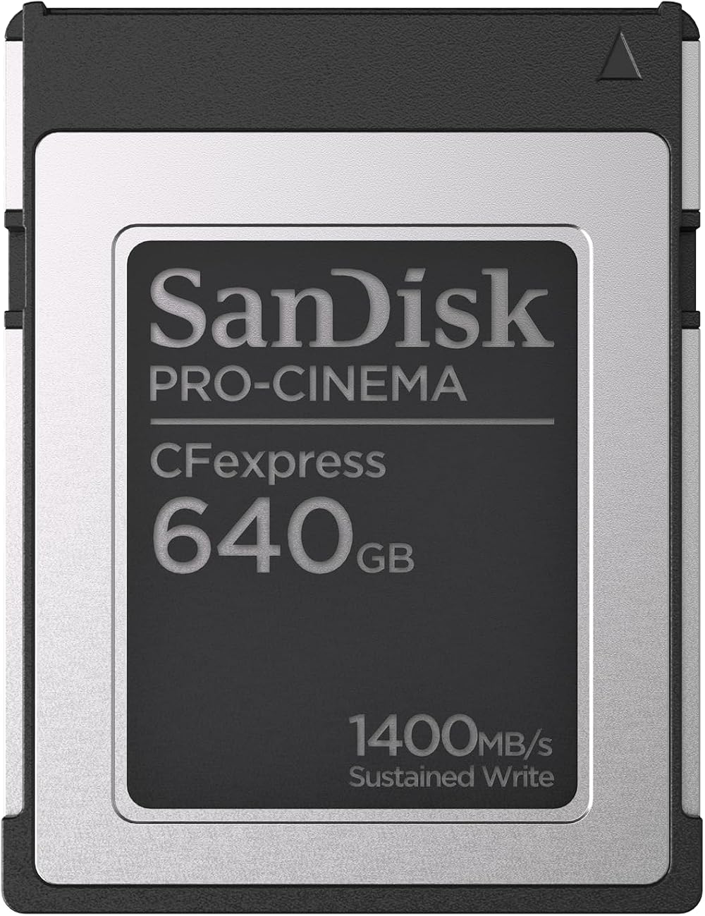 SanDisk 640GB PRO CINEMA CFexpress Type B 1500MB/s 1700MB/s