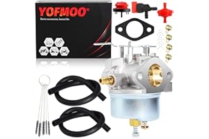 Yingshop Adjustable Carburetor Compatible for Tecumseh 640349 640052 640054 640058 640058A HMSK80 HMSK85 HMSK90 HMSK100 HSMK1