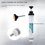 Oil Suction Syringe 500cc with 85.2cm Hose Pump Manual view 2