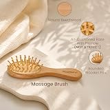 GigglyBums Baby Hair Brush and Comb Set 4 Piece Newborn Grooming Kit view 4