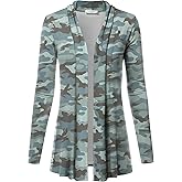 Women's Casual Lightweight Open Front Cardigans with Pockets and Formal Thin Kimono Duster Sweater Cardigan