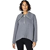 Sweaty Betty Women's Restful Boucle Half Zip Sweatshirt