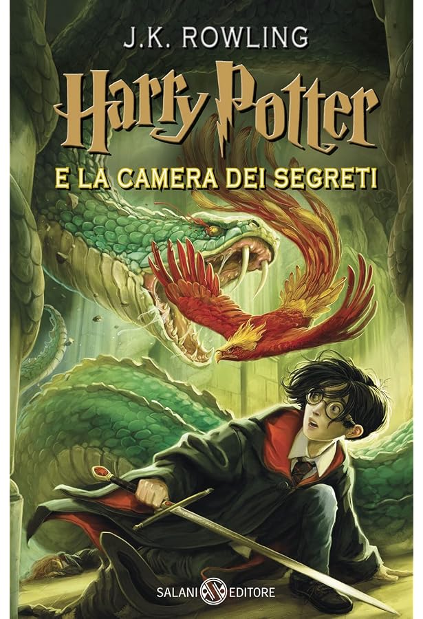 Harry Potter Et La Pierre Philosophale - Livre Salani - J.K. Rowling - État TB
