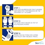 Sea-Band Kids Travel & Motion Sickness Acupressure Wristbands (Green) 1 Pair view 7