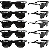 LotsBuyLots Groomsmen Gifts-10PCS Wedding Sunglasses Bachelor Party Favors for Groom,Team Groom (Team Groom)