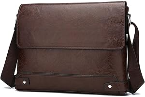 JINGTIANCD 13 IN Messenger & Shoulder Bags for Mens Crossbody Handbags Man Purse Waterproof for Office Business