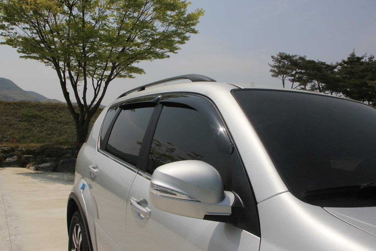 AUTO CLOVER Wind Deflectors Set for Ssangyong Rexton 2003-2017 (4 pieces)