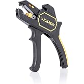 Jokari 20100 Ergonomic Secura Soft Grip Automatic Wire Stripper for Wires from 0.2mm-6mm, 20cm L x 16.5cm W x 2.8cm H