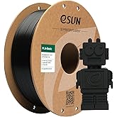 eSUN PLA Basic Filament 1.75mm, 3D Printer Filament High Speed PLA for Fast Printing, 1KG Spool (2.2 LBS) 3D Printing Filament for High Speed 3D Printers, Black