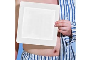 Extra-large Adhesive Wound Dressings,Absorbent Breathable Dressings Pads Patches Bandage,Individually Wrapped for Post-Surger