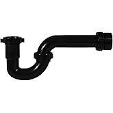 Dearborn A9703WBG 1-1/2" P-Trap with Threaded ABS Adapter, and Reversible J-Bend, Bagged w/ True Blue Washer