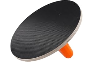 9-Inch Self- Wall Sanding Disc Holder for Drywall & Plaster – Handheld Plastic Sanding Tool with Non-Slip Grip, Compatible wi