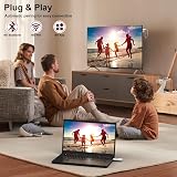 PWAY Wireless HDMI Transmitter Receiver 1080P 98FT TV Laptop Streaming Plug Play view 2