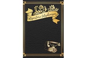 Carnet d'adresses - Répertoire téléphonique: Répertoire Alphabétique A5, petit format - Cahier et carnet téléphonique pour co