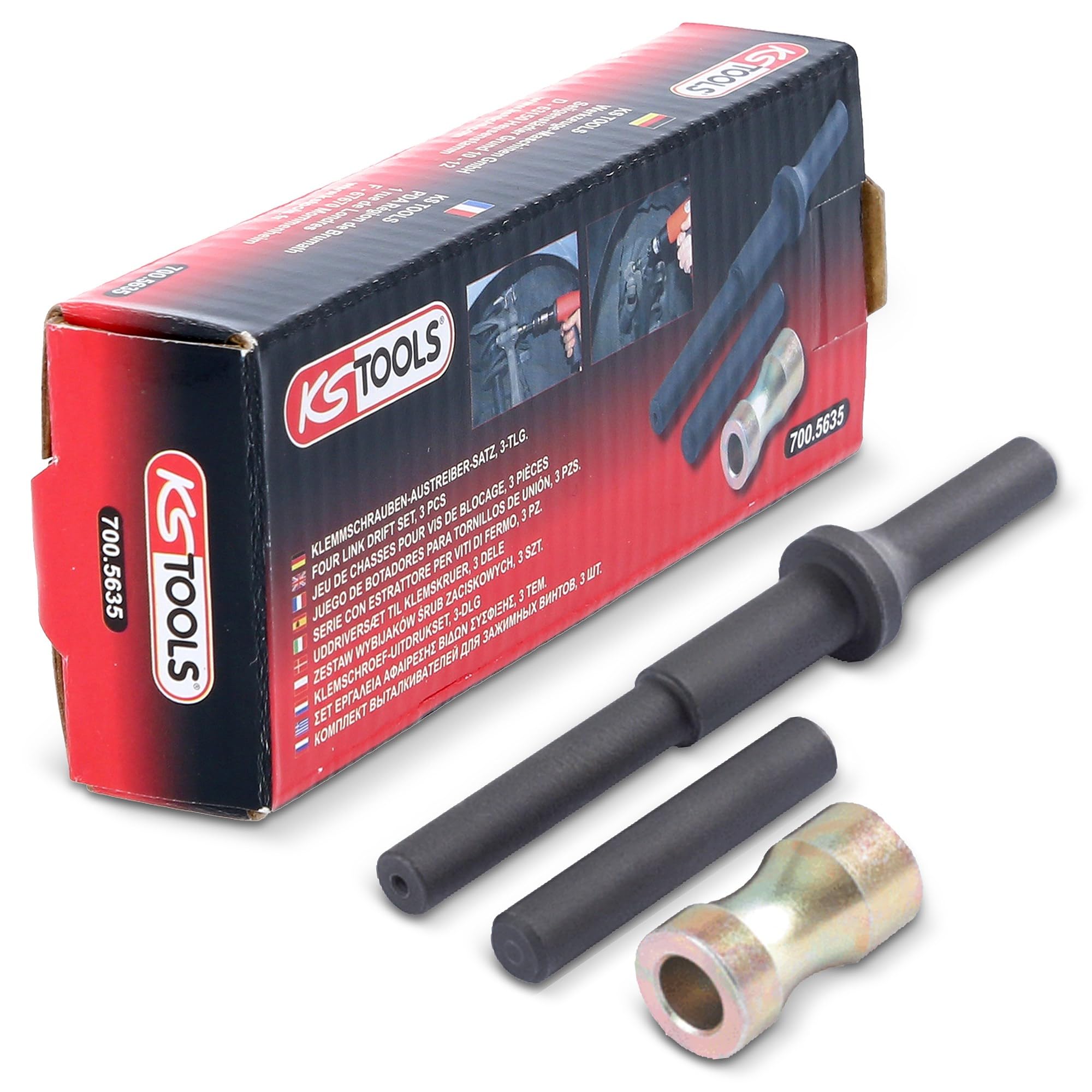 KS Tools 700.5635 Bolt Ejector Drift Set for VAG Four-Link Axle