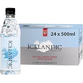 Icelandic Glacial Water, 500ml (Pack of 24) | Natural Spring Alkaline Water