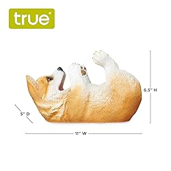 True Cute Corgi Polyresin Wine Bottle Holder Set of