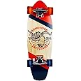 Kryptonics Skateboard with Durable Construction, Stable and Durable Wood Deck for Commuting, Smooth Polyurethane Wheels, Perfect for Beginners, All Skill Levels, Kids and Teens, and Skilled Riders