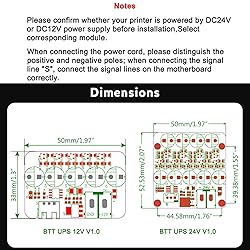 Jesscasday BTT UPS 24V V1.0 Module Resume Printing