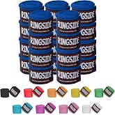 Ringside Mexican Style Boxing Hand Wraps 180" | Semi-elastic cotton blend, thumb loop, hook-loop closure, wrist support, knuckle coverage, for boxing, MMA, Muay Thai