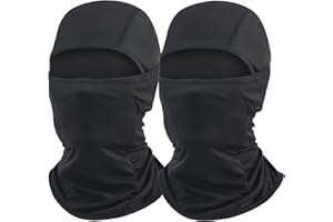 AILONSHAWN Ski Mask for Men Women 2 Pack Balaclava Face Mask Summer Shiesty Masks Full Head Cover Motorcycle Helmet Sun UV Protection