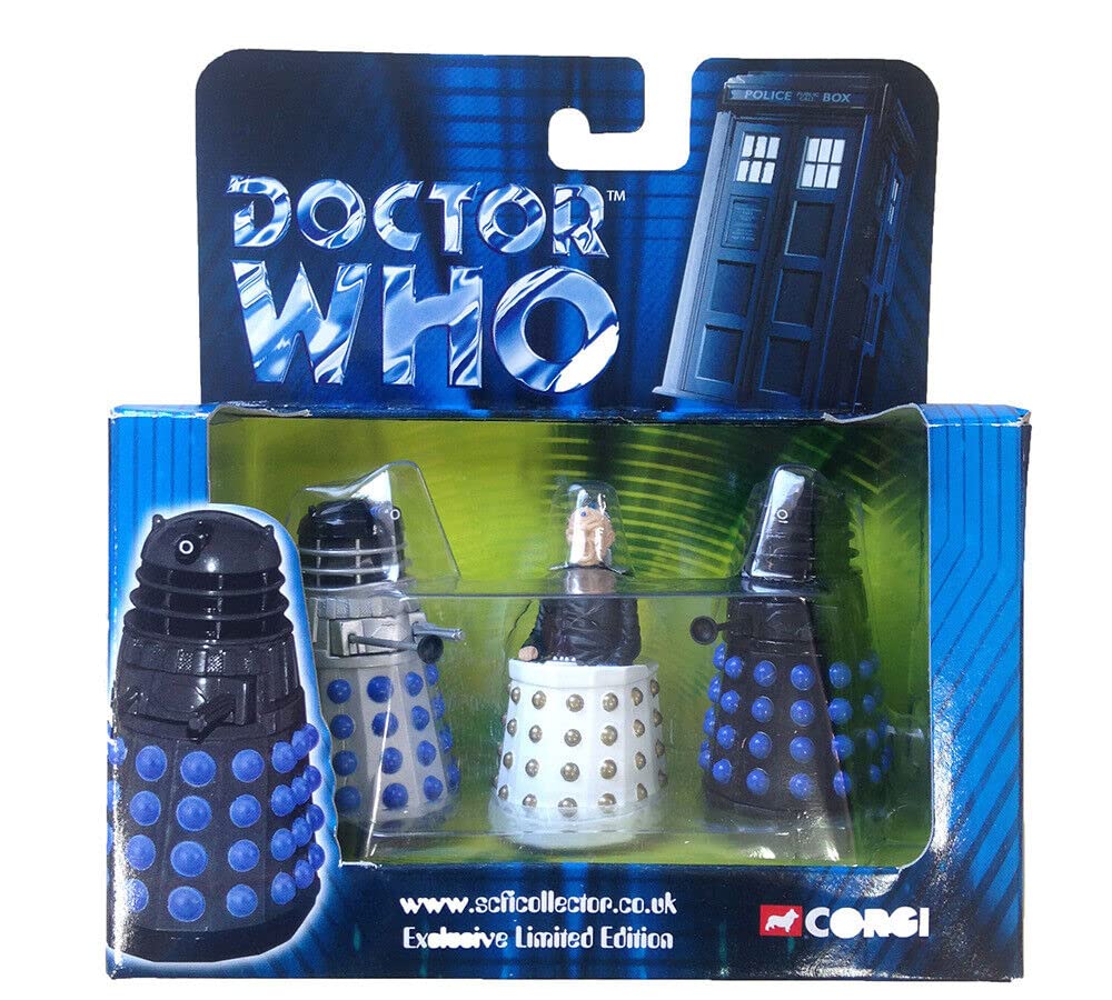 Scificollector Doctor Who Corgi Dalek and Davros Set Exclusive Limited Edition of 5000
