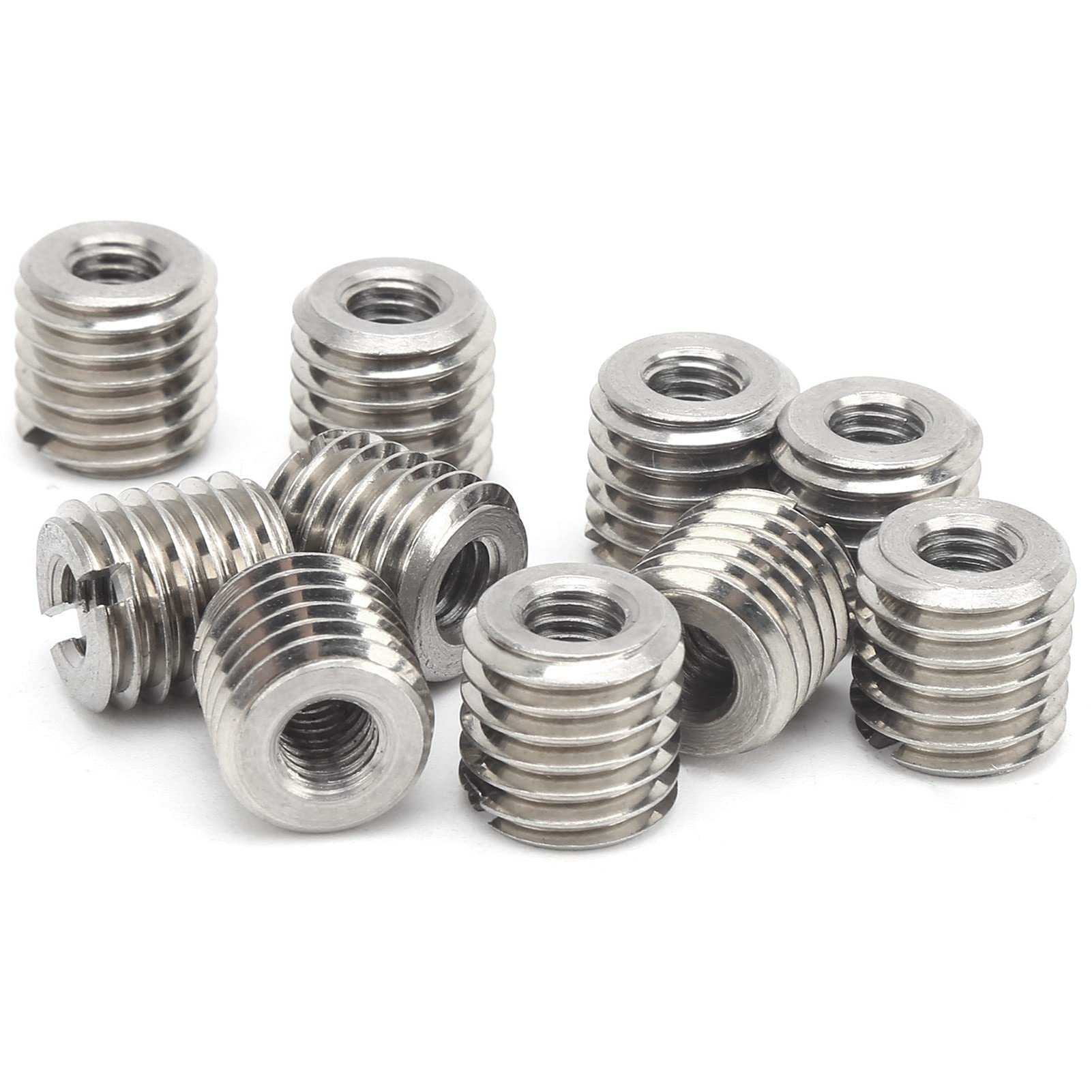 Male Female Thread Reducing Nut, 10Pcs Stainless Steel Thread Reducing Nut Fastener Hardware