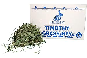 HIGH DESERT SMALL ANIMAL FEED High Desert 2nd Cutting Timothy Grass Hay for Guinea Pigs, Rabbits, and More Small Animal Pets