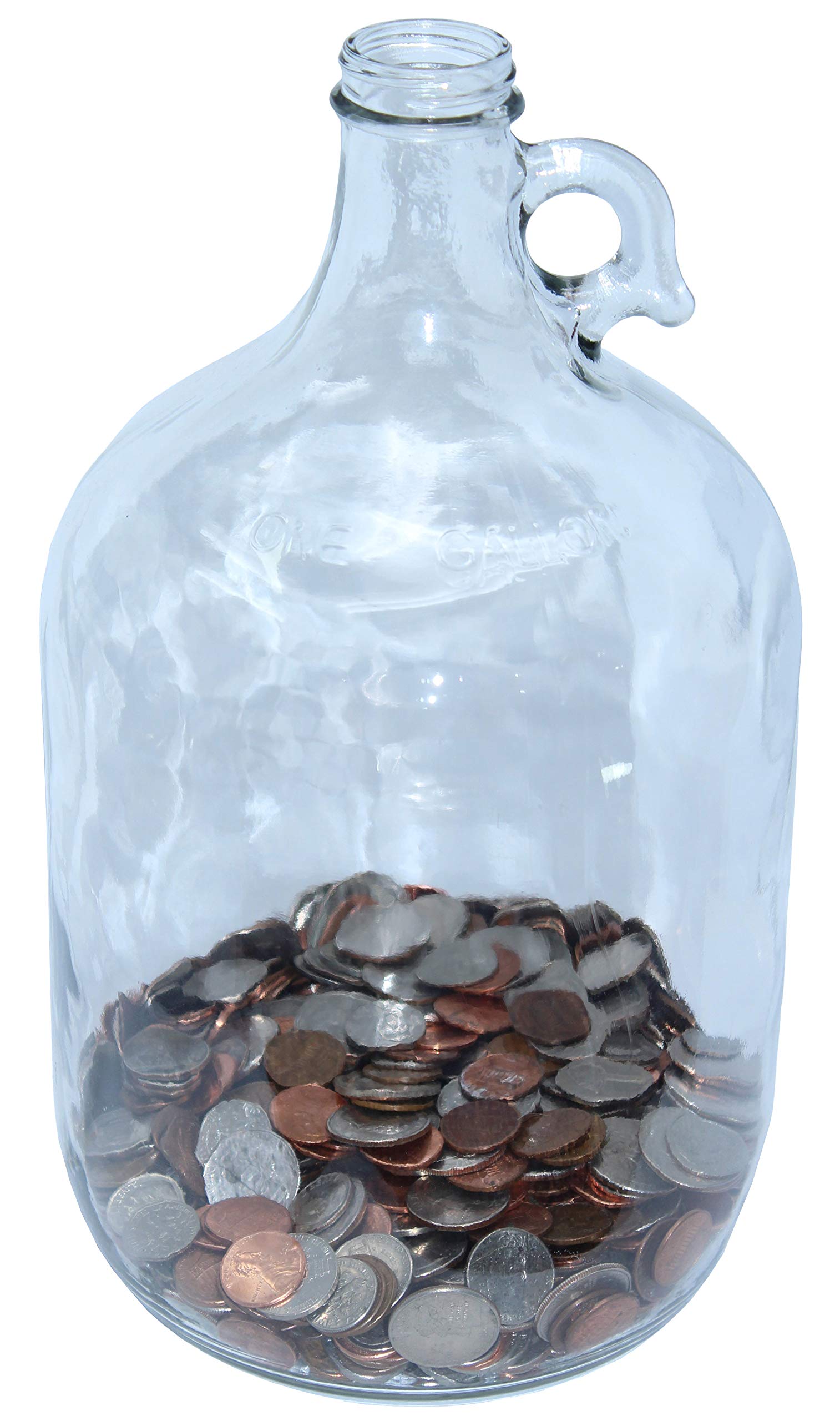 Skywin Swear Jar, Glass Coin Jar for Adults, Large Money Jar, Coin Bank, Piggy Bank for Storing Coins & Change