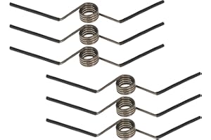 NAYCIIY Self Opening Door Hinge Spring Self-Opening Hinge Springs Reverse Acting Fit 1/2" and 5/8" Radius Hinges (6)