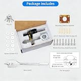 HeavenBird Mortrise Long Throw Gate Lock for Wood Doors 50mm Thick 5 Keys view 7