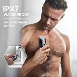 Kensen 2in1 Manscape Intimate 3.0 Body Groomer Cordless Waterproof 360° view 6