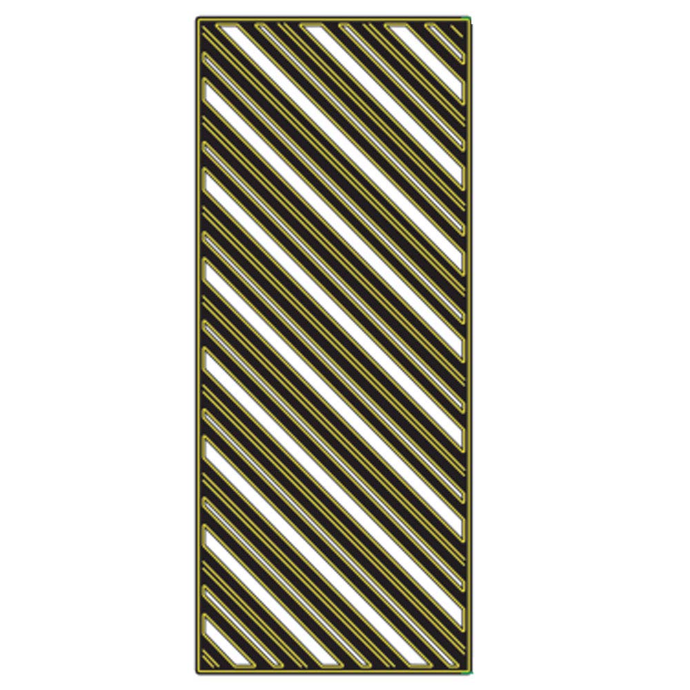 Slim Fancy Diagonal Stripes Dies for Card Making New 2021 Rectangle Background Frame Die cuts for Scrapbooking Paper Crafting Embossing Stencils Handmade Crafts Punch Scrapbooking Supplies Album Decor