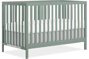 JPMA & Greenguard Gold Certified Dream On Me Synergy MOD Crib, Made with Sustainable New Zealand Pinewood