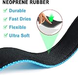 ATETEO Dog Collar Reflective Adjustable Neoprene Padding Nylon Strap M-L view 6